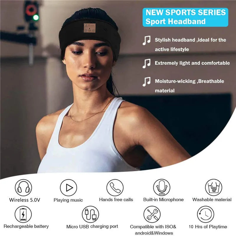 HarmonySleep Wireless Music Headband