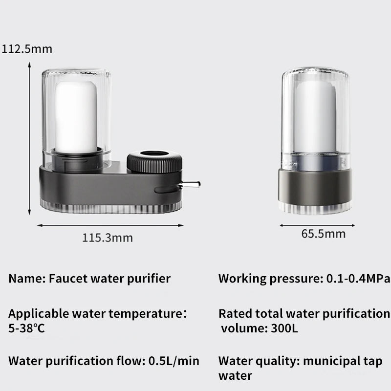 AquaPure Tap Water Filter System