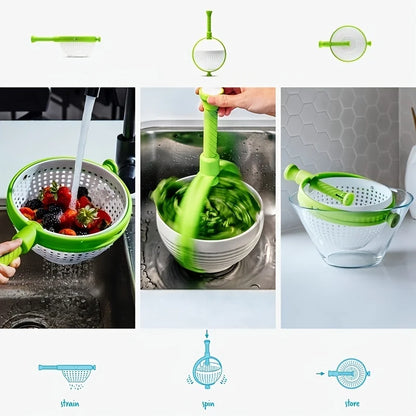 Collapsible Salad Spinner Pro