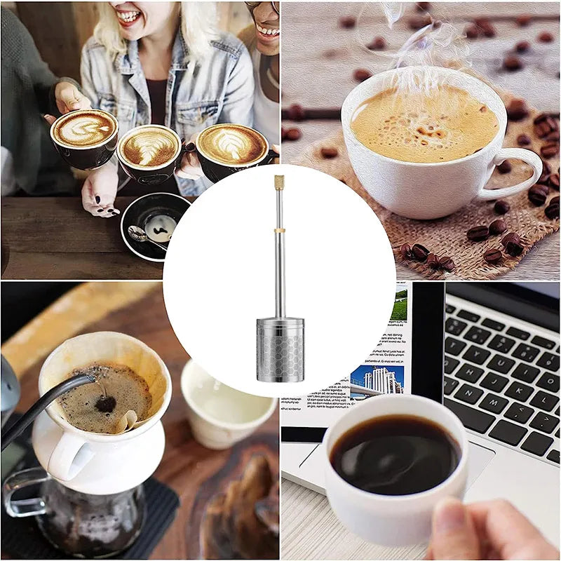 Stainless Steel French Press Coffee Infuser Plunger