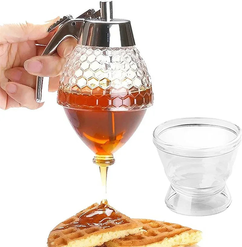 BeeFlow Squeeze Bottle and Honey Dispenser