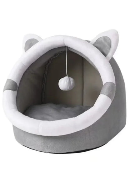 CozyPaws Luxe Cat  Nest – The Ultimate Plush Bed for Pets