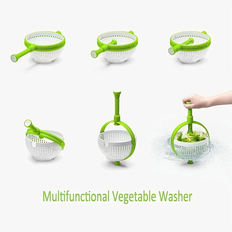 Collapsible Salad Spinner Pro