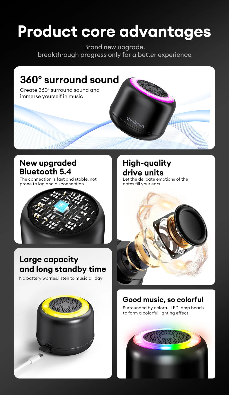 Lenovo K14 PRO Wireless Lanyard Speaker