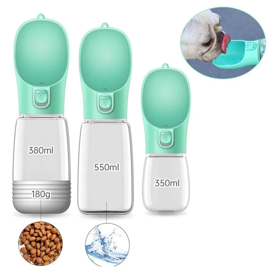 PawSip Duo: Leak-proof pet water bottle for mess-free hydration. Vitoi-Store